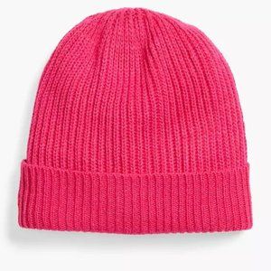 Lane Bryant Pink Ribbed Beanie NWT